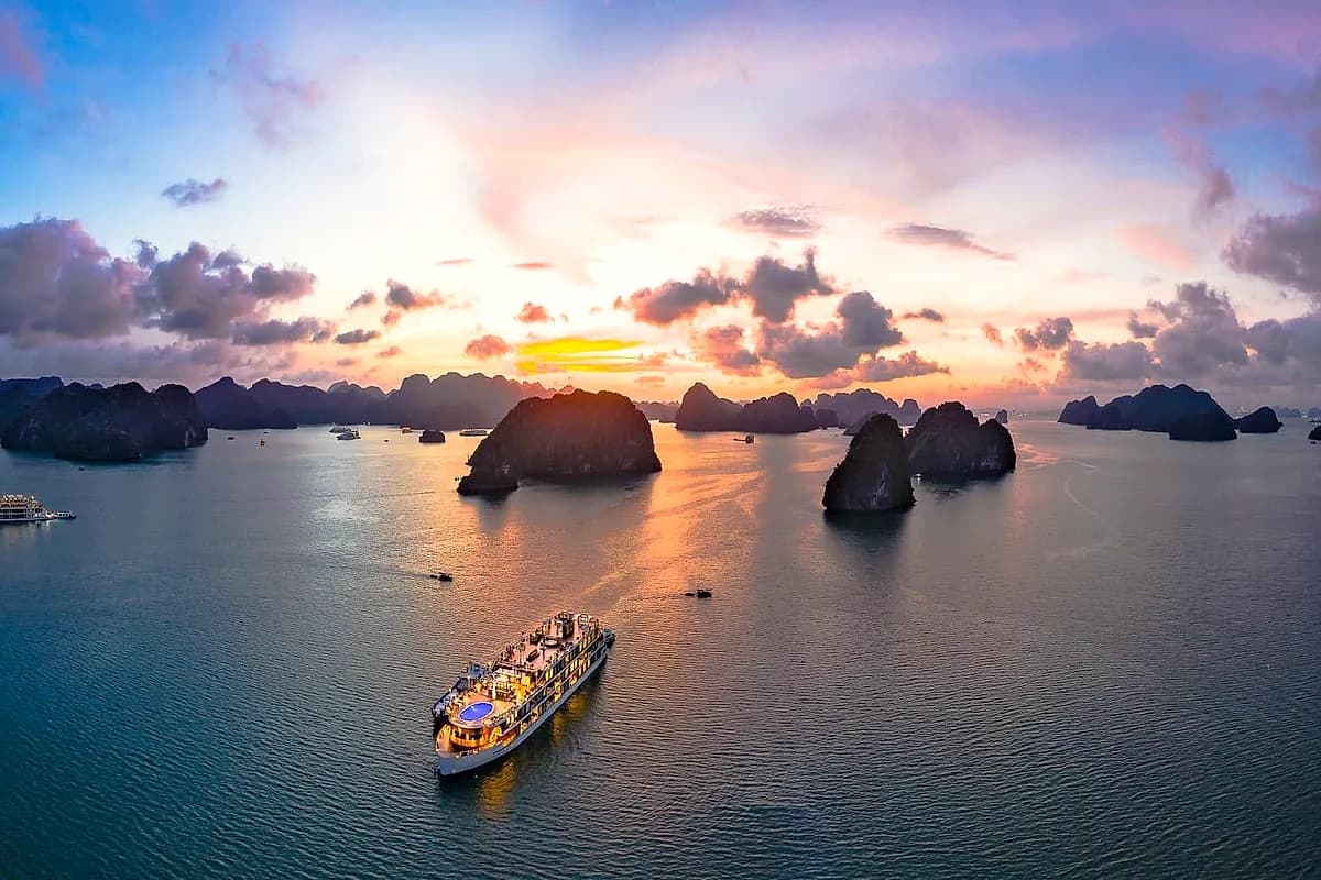 Ninh Binh → Ha Long Bay — Embarkation & the Emerald Sea