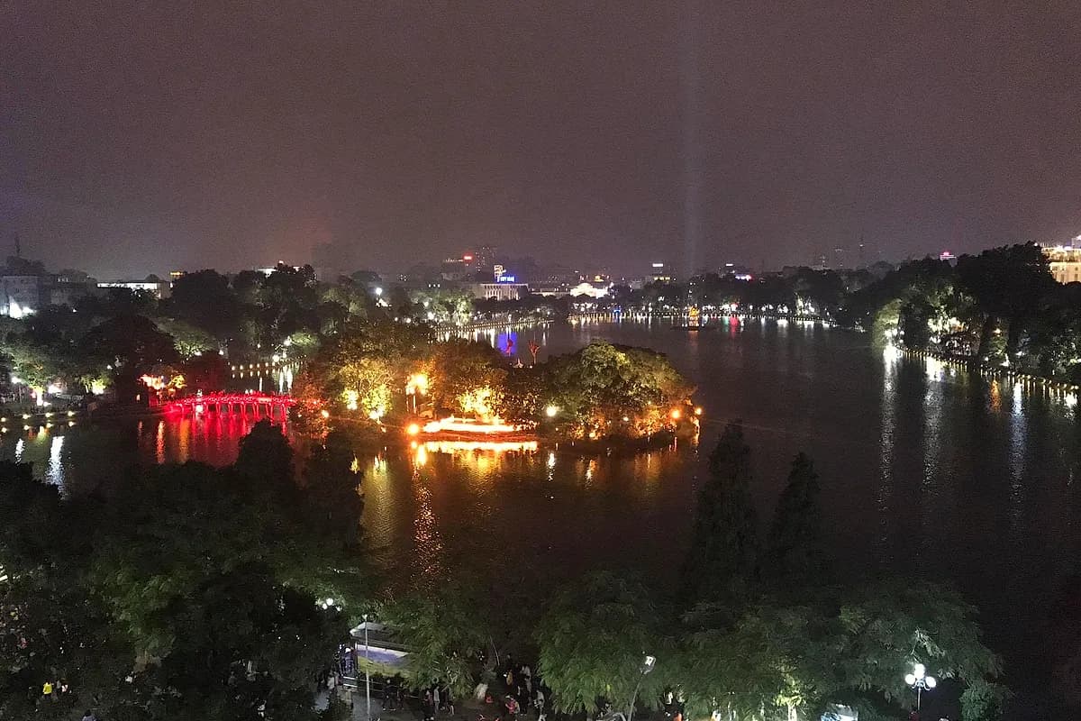 Arrival in Hanoi